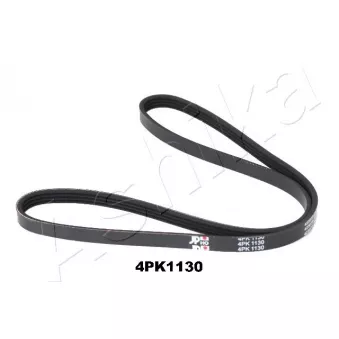 Courroie trapézoïdale à nervures ASHIKA 112-4PK1130