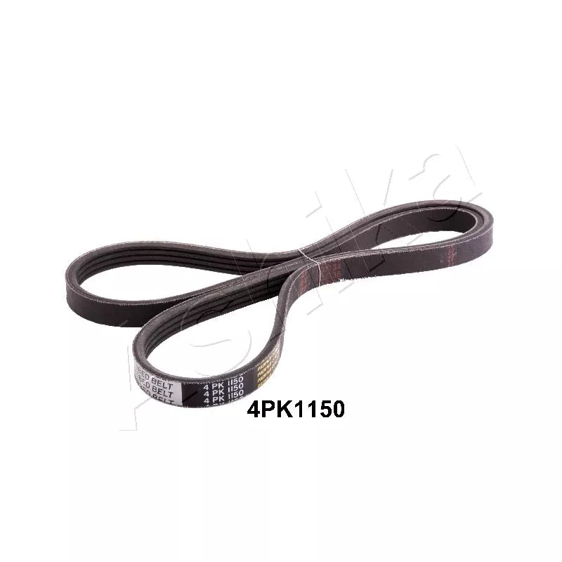 Courroie trapézoïdale à nervures ASHIKA 112-4PK1150