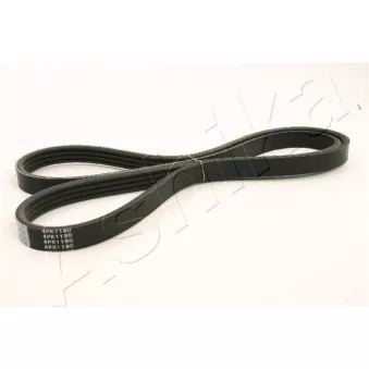 Courroie trapézoïdale à nervures ASHIKA 112-4PK1180