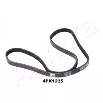 Courroie trapézoïdale à nervures ASHIKA 112-4PK1235