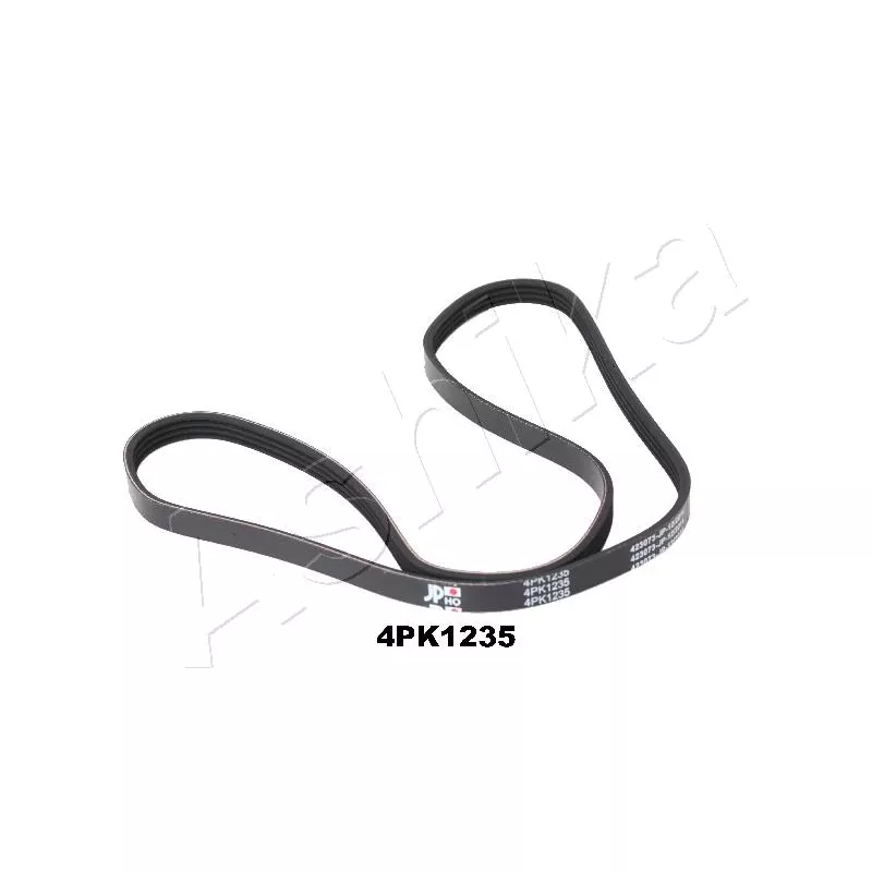 Courroie trapézoïdale à nervures ASHIKA 112-4PK1235