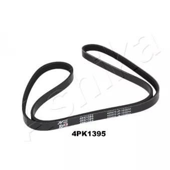 Courroie trapézoïdale à nervures ASHIKA 112-4PK1395