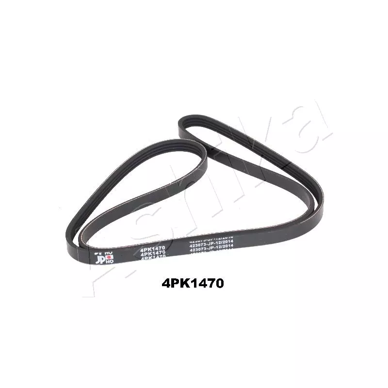 Courroie trapézoïdale à nervures ASHIKA 112-4PK1470