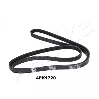 Courroie trapézoïdale à nervures ASHIKA 112-4PK1720