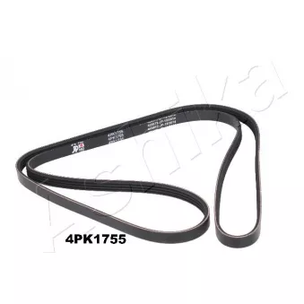 Courroie trapézoïdale à nervures ASHIKA 112-4PK1755