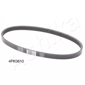 Courroie trapézoïdale à nervures ASHIKA 112-4PK610