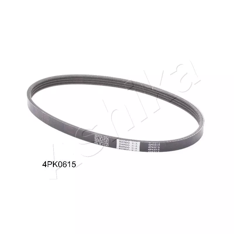 Courroie trapézoïdale à nervures ASHIKA 112-4PK615