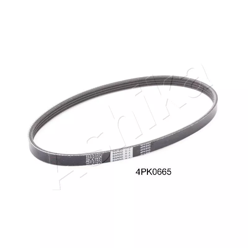 Courroie trapézoïdale à nervures ASHIKA 112-4PK665