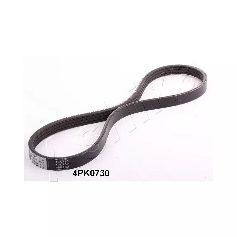 Courroie trapézoïdale à nervures ASHIKA 112-4PK730