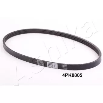 Courroie trapézoïdale à nervures ASHIKA 112-4PK805