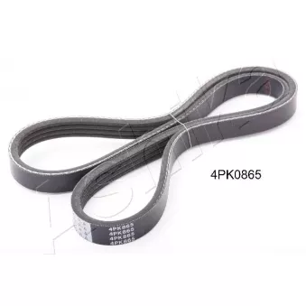Courroie trapézoïdale à nervures ASHIKA 112-4PK865