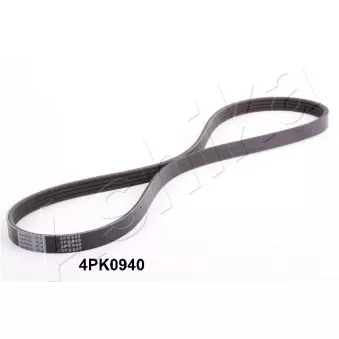 Courroie trapézoïdale à nervures ASHIKA 112-4PK940