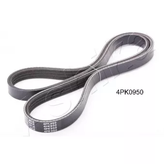 Courroie trapézoïdale à nervures ASHIKA 112-4PK950