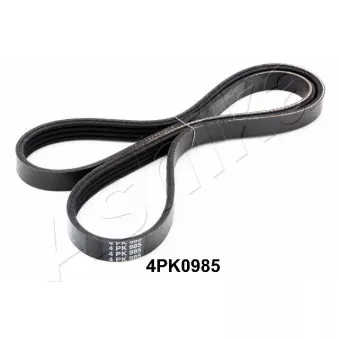 Courroie trapézoïdale à nervures ASHIKA 112-4PK985