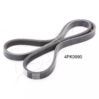 Courroie trapézoïdale à nervures ASHIKA 112-4PK990
