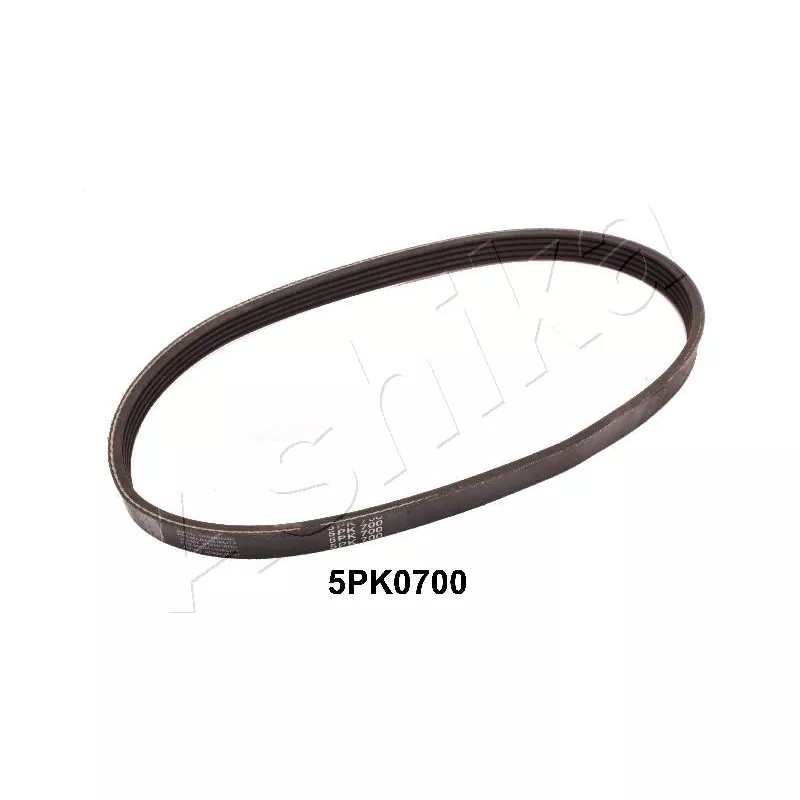 Courroie trapézoïdale à nervures ASHIKA 112-5PK0700