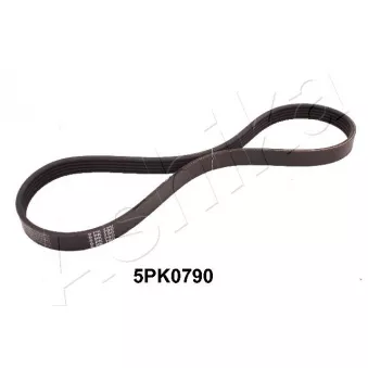 Courroie trapézoïdale à nervures ASHIKA 112-5PK0790