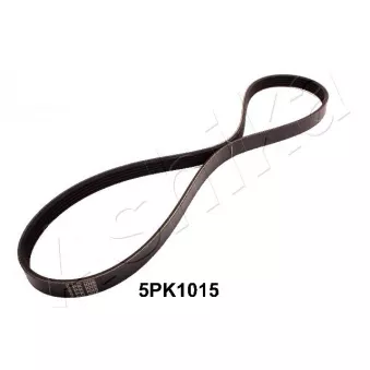 Courroie trapézoïdale à nervures ASHIKA 112-5PK1015