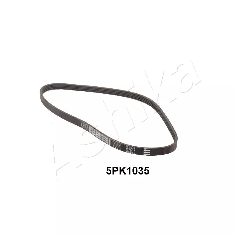 Courroie trapézoïdale à nervures ASHIKA 112-5PK1035
