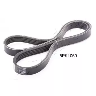 Courroie trapézoïdale à nervures ASHIKA 112-5PK1060