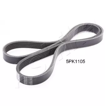 Courroie trapézoïdale à nervures ASHIKA 112-5PK1105