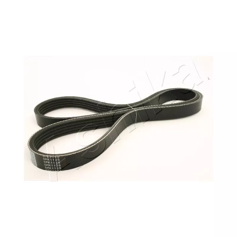 Courroie trapézoïdale à nervures ASHIKA 112-5PK1125