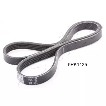 Courroie trapézoïdale à nervures ASHIKA 112-5PK1135