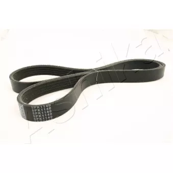 Courroie trapézoïdale à nervures ASHIKA 112-5PK1140