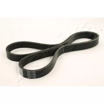 Courroie trapézoïdale à nervures ASHIKA 112-5PK1150
