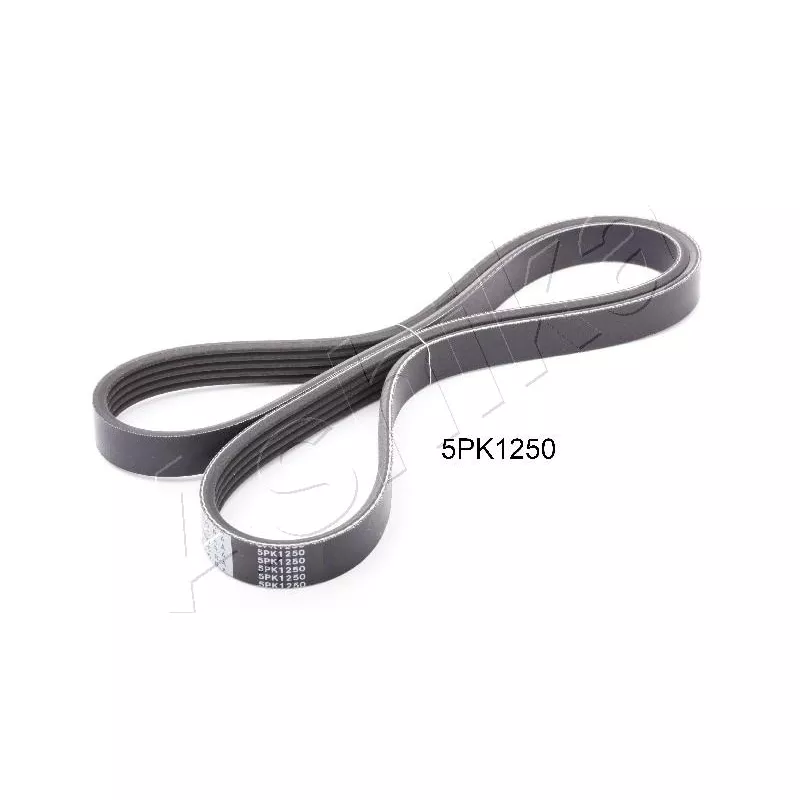 Courroie trapézoïdale à nervures ASHIKA 112-5PK1250