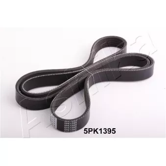 Courroie trapézoïdale à nervures ASHIKA 112-5PK1395