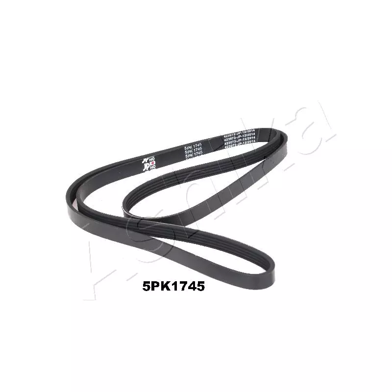 Courroie trapézoïdale à nervures ASHIKA 112-5PK1745