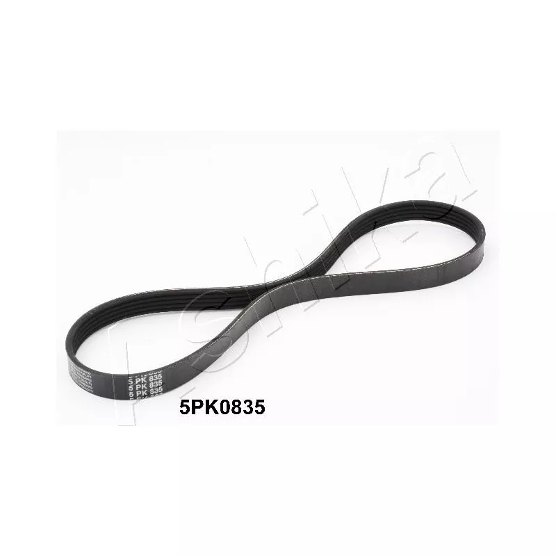Courroie trapézoïdale à nervures ASHIKA 112-5PK835