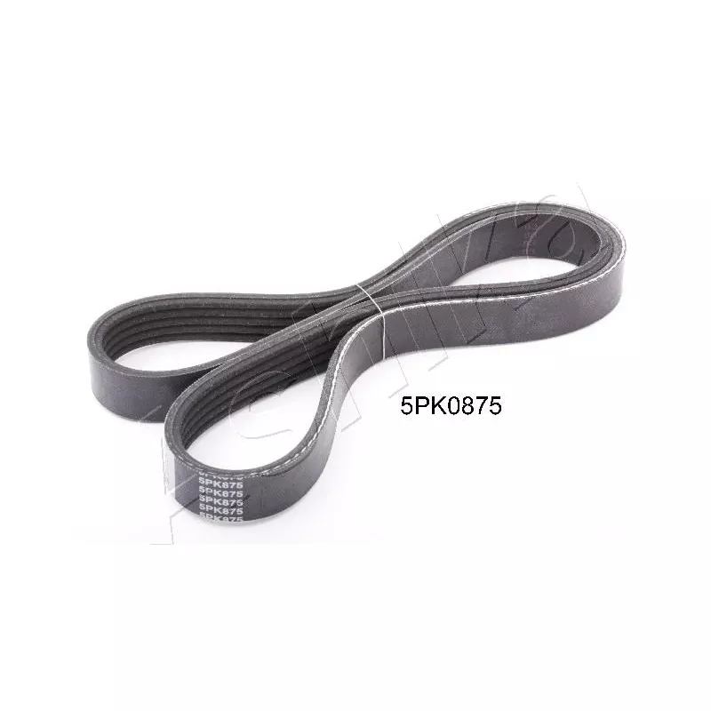 Courroie trapézoïdale à nervures ASHIKA 112-5PK875