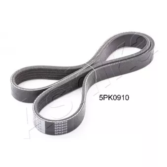 Courroie trapézoïdale à nervures ASHIKA 112-5PK910