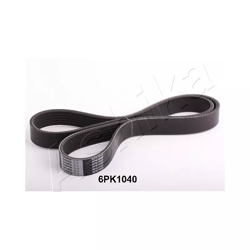 Courroie trapézoïdale à nervures ASHIKA 112-6PK1040