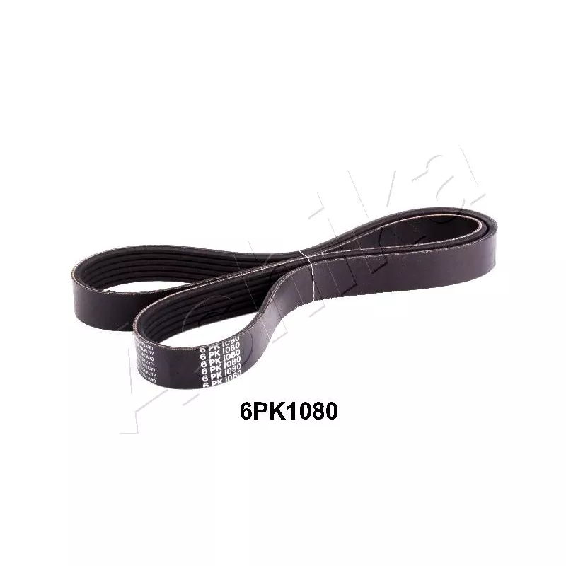 Courroie trapézoïdale à nervures ASHIKA 112-6PK1080
