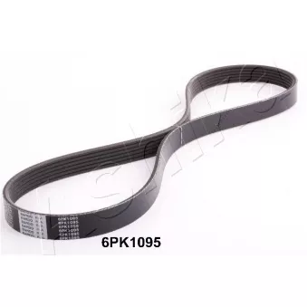 Courroie trapézoïdale à nervures ASHIKA 112-6PK1095