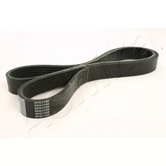 Courroie trapézoïdale à nervures ASHIKA 112-6PK1105