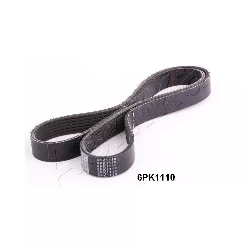 Courroie trapézoïdale à nervures ASHIKA 112-6PK1110