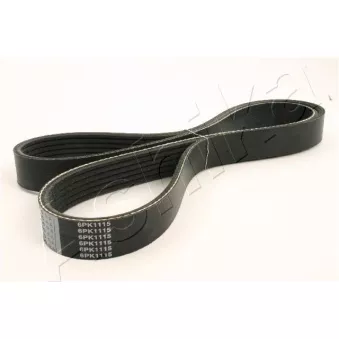 Courroie trapézoïdale à nervures ASHIKA 112-6PK1115