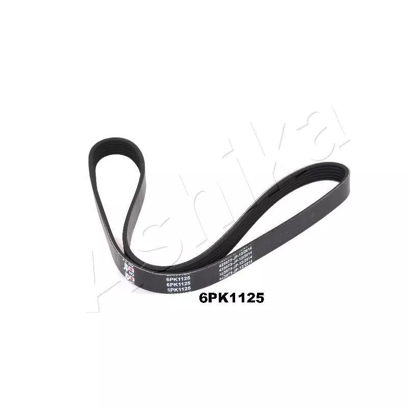 Courroie trapézoïdale à nervures ASHIKA 112-6PK1125