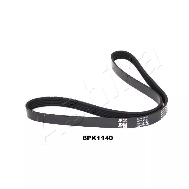 Courroie trapézoïdale à nervures ASHIKA 112-6PK1140