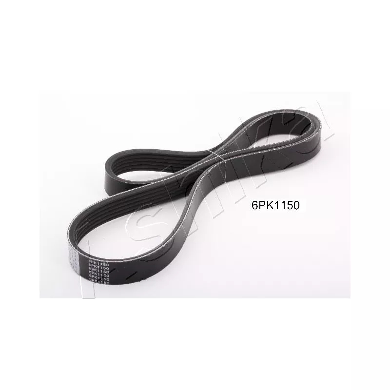 Courroie trapézoïdale à nervures ASHIKA 112-6PK1150