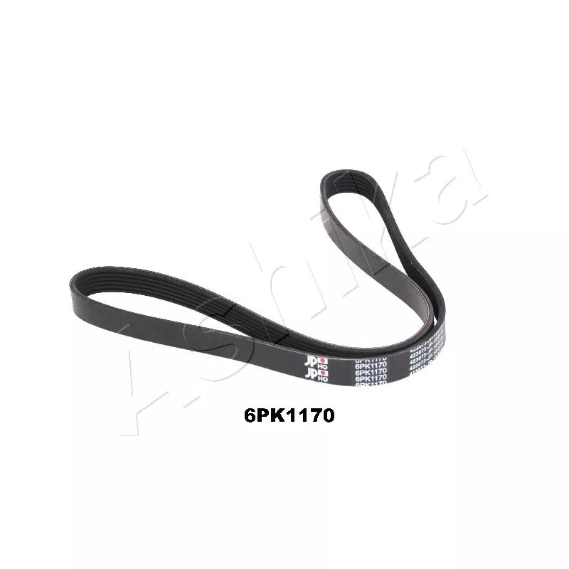 Courroie trapézoïdale à nervures ASHIKA 112-6PK1170