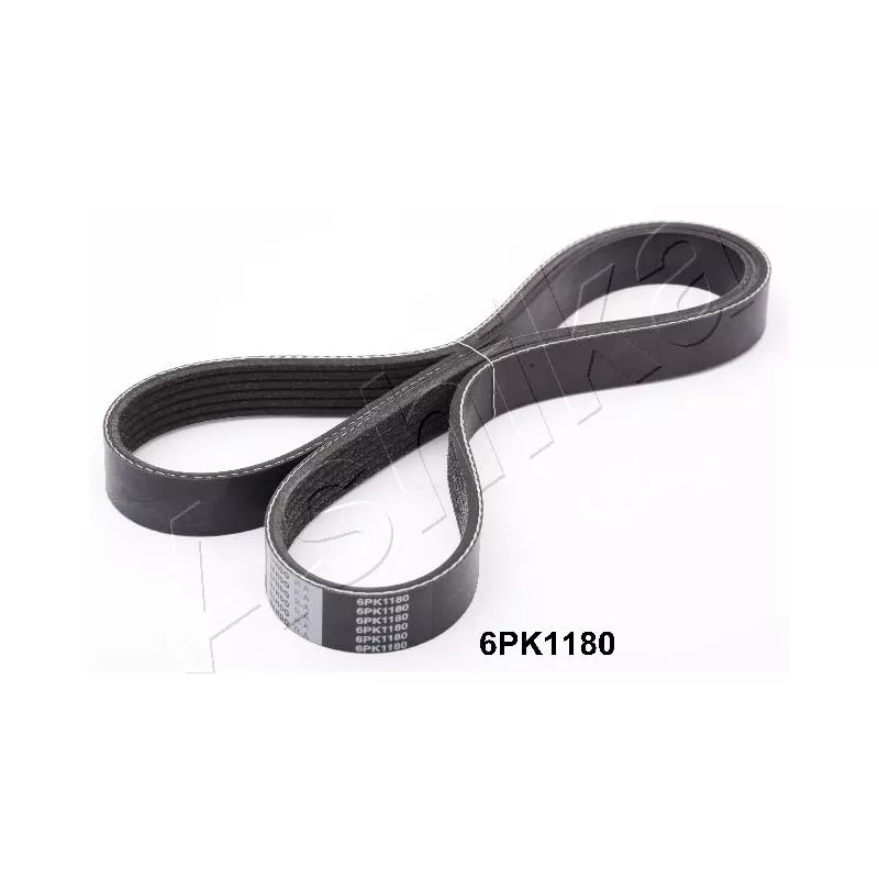 Courroie trapézoïdale à nervures ASHIKA 112-6PK1180