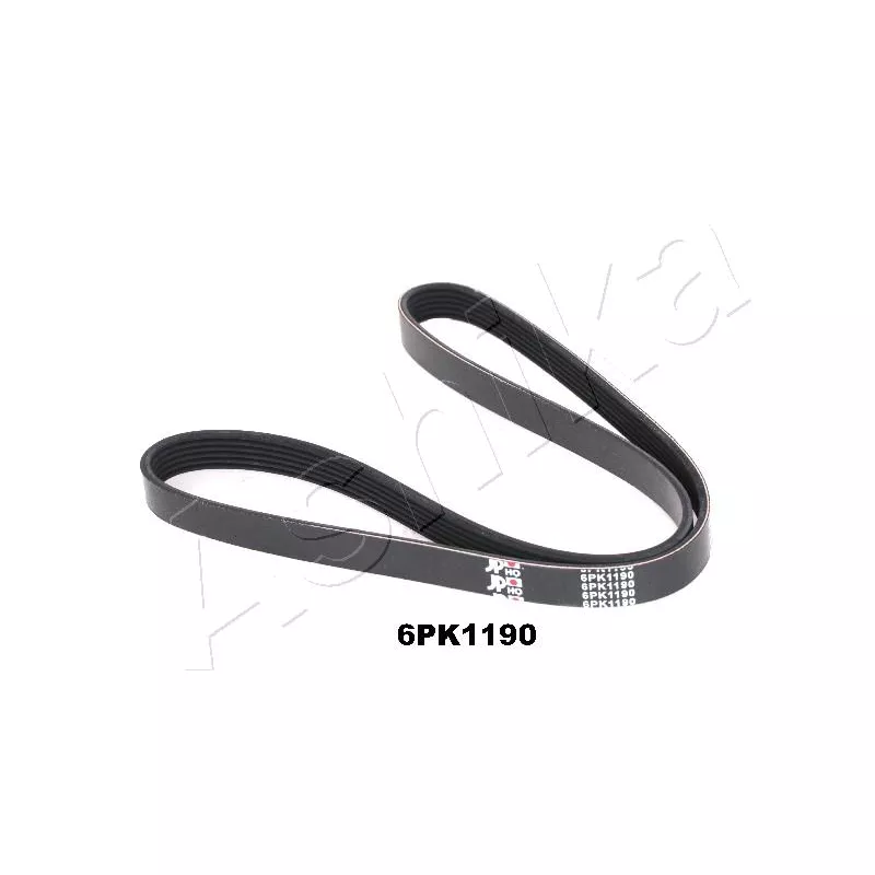 Courroie trapézoïdale à nervures ASHIKA 112-6PK1190