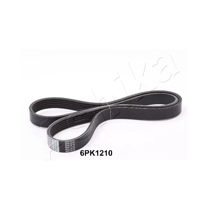 Courroie trapézoïdale à nervures ASHIKA 112-6PK1210