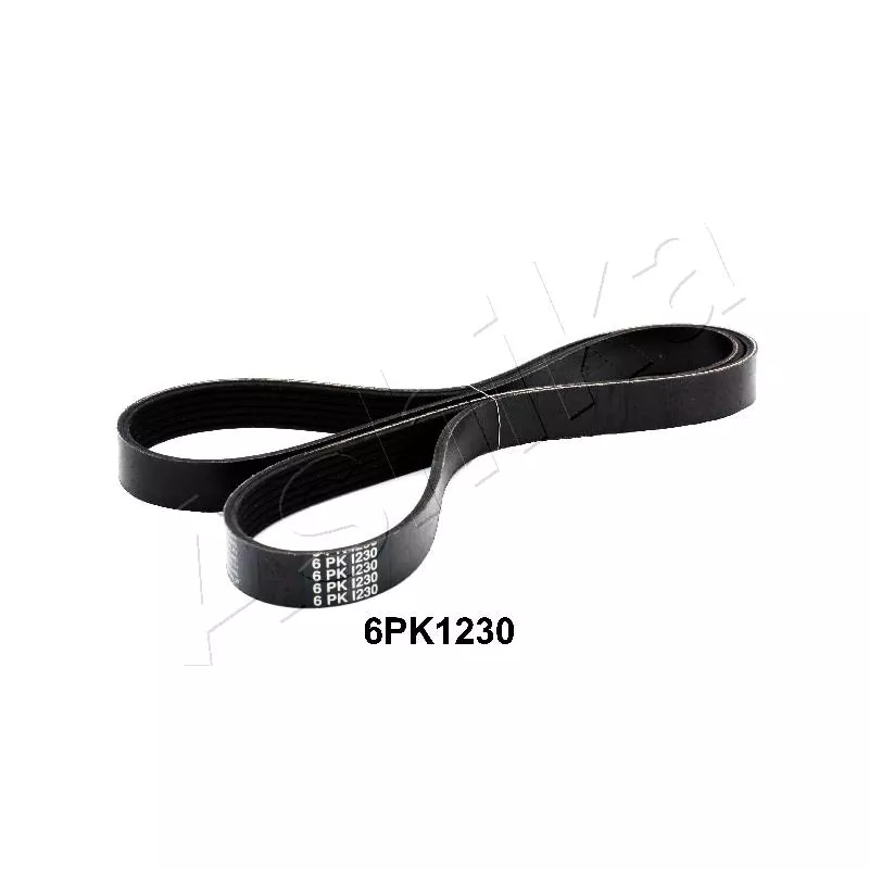 Courroie trapézoïdale à nervures ASHIKA 112-6PK1230