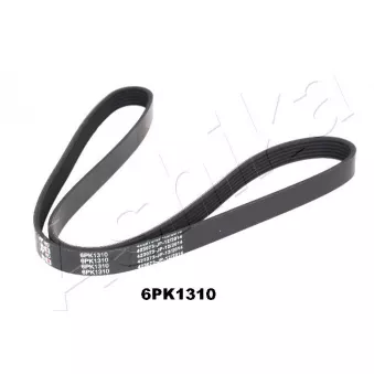 Courroie trapézoïdale à nervures ASHIKA 112-6PK1310